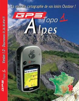 TOPO ALPES 1 POUR GPS GARMIN MARSEILLE
