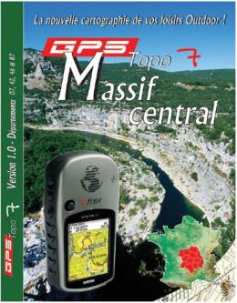 MASSIF CENTRAL GPS 4X4 GARMIN TOPO 7 AUBAGNE