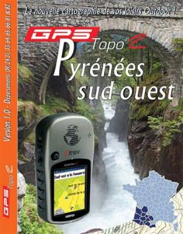 TOPO 2 PYRENEES/SUD OUEST POUR GPS GARMIN